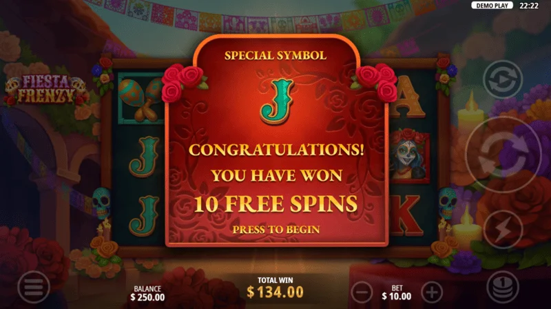Fiesta Frenzy - Free Spins na may lumalawak na simbolo